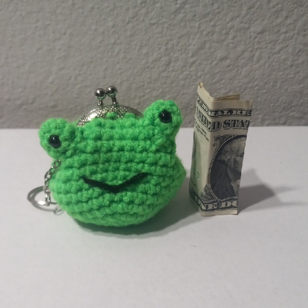 Charming Green Frog Mini Bag